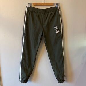 OVO Ripstop Nylon Trackpant Jogger Military Green Size Small
